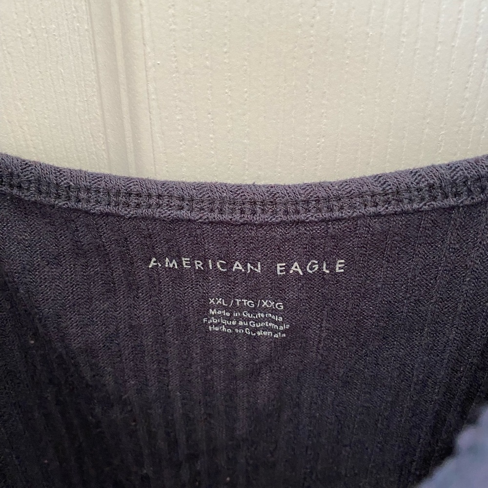 AE Button Front Tank Top - Picture 3 of 4